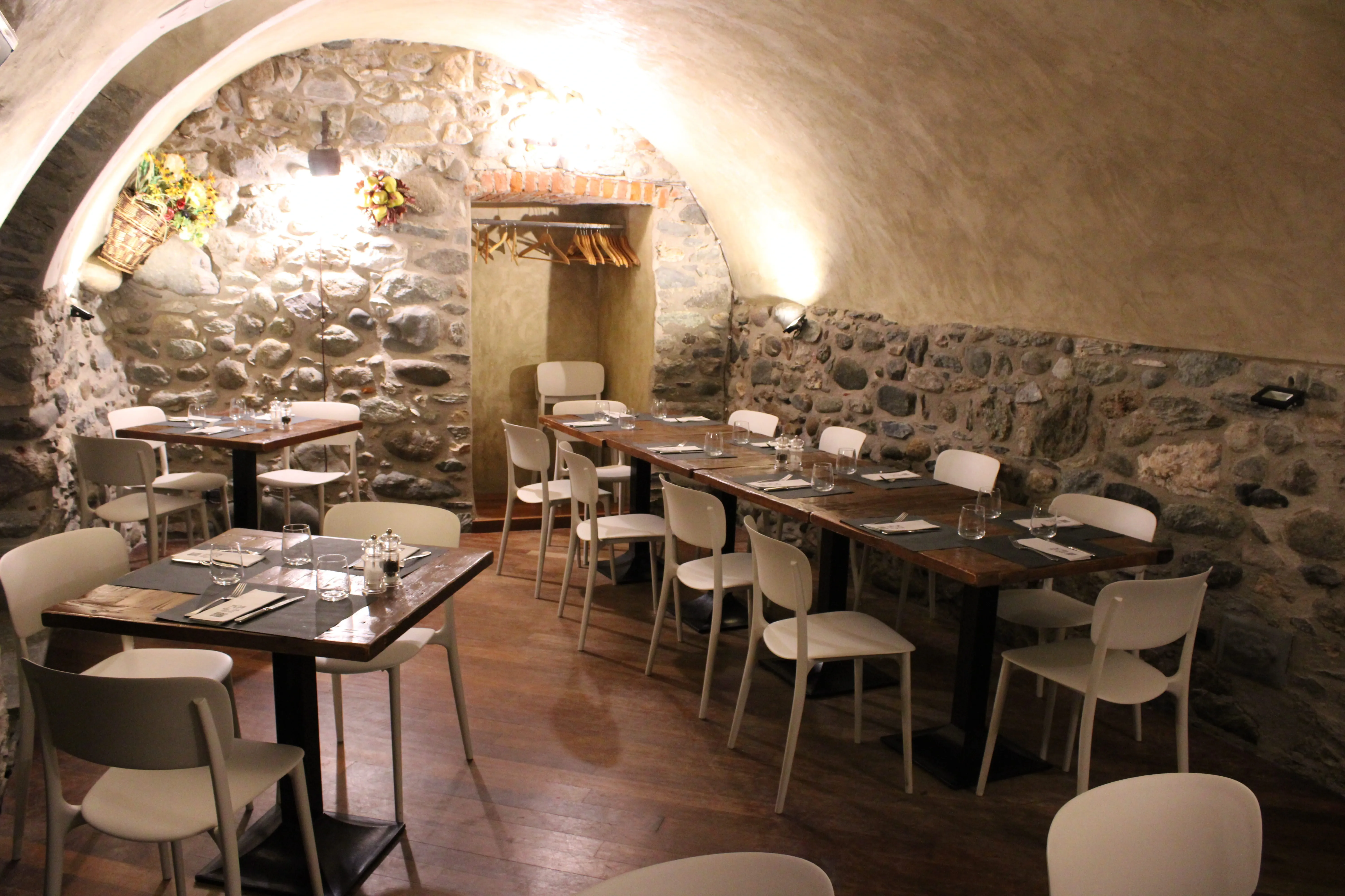 Sala con mise en place